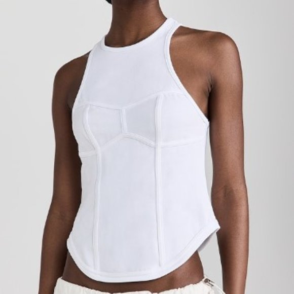 A.L.C. Watson Corset Racerback Watson Tank Top - Picture 1 of 3